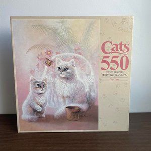 Vintage Cats "Play Time" Puzzle Sealed